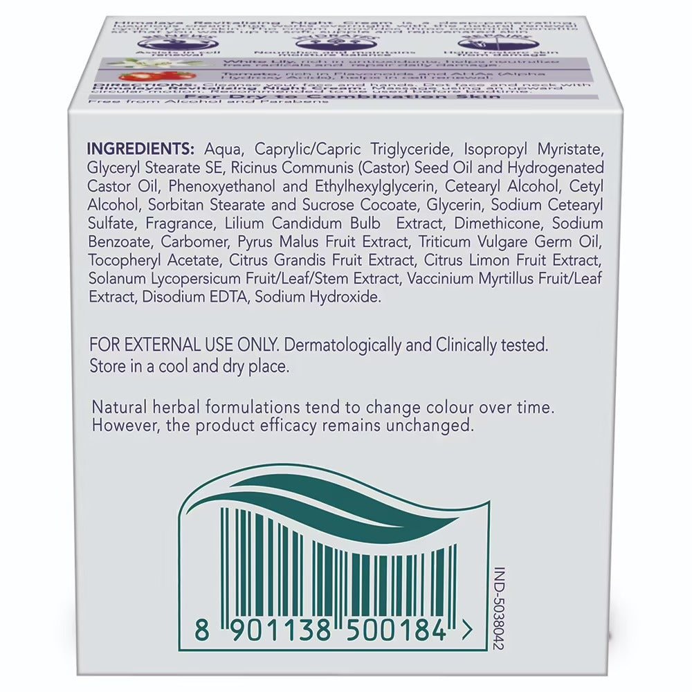 Himalaya Revitalizing Night Cream - Indyancart