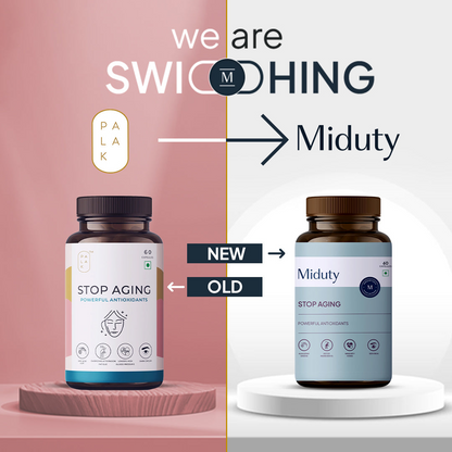 Miduty by Palak Notes Stop Aging Capsules - Indyancart