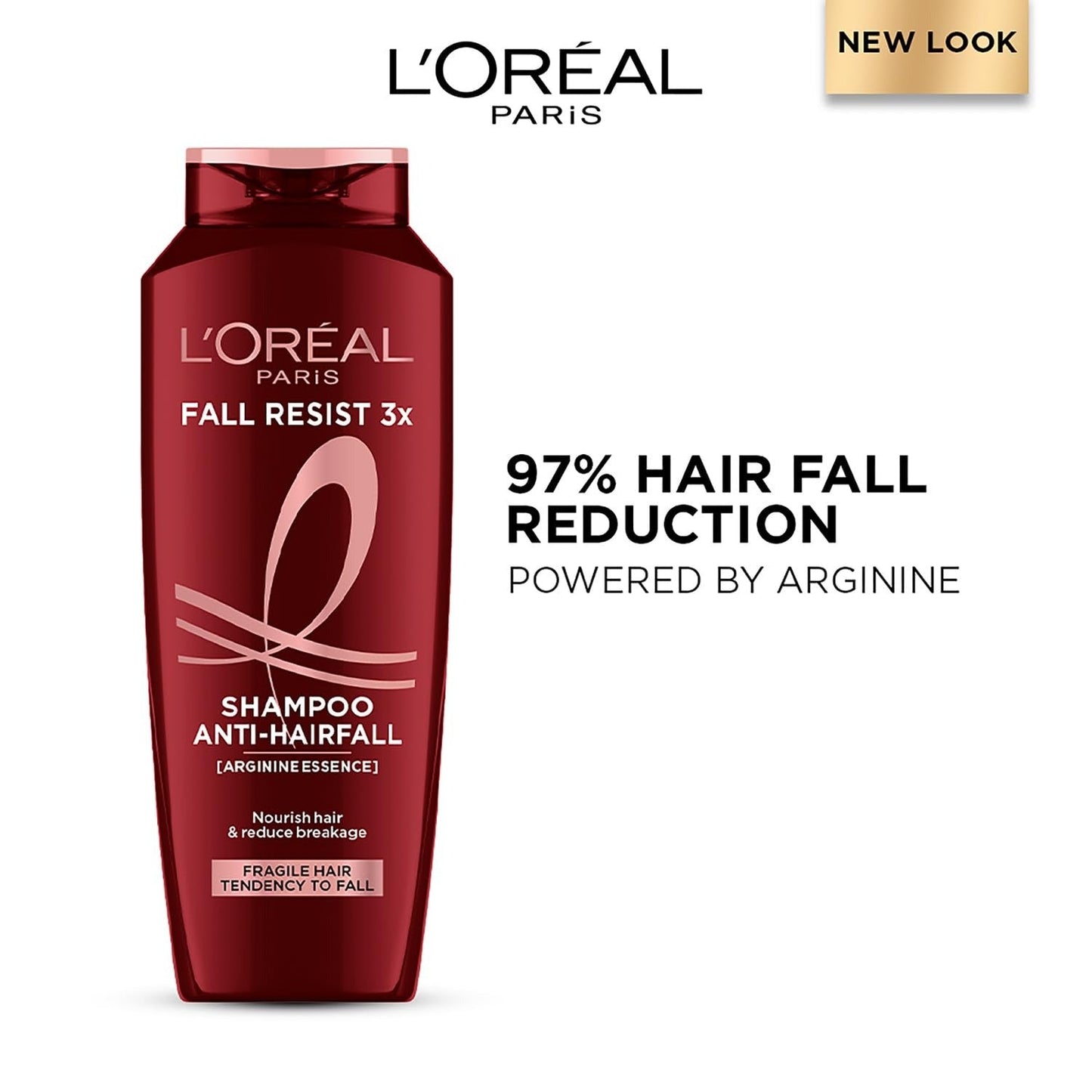 L'Oreal Paris Fall Resist 3X Anti-Hairfall Shampoo - Indyancart