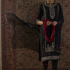 Dhiyona IE Embroidered Notch Neck Sequinned Straight Kurta With Trousers & Dupatta