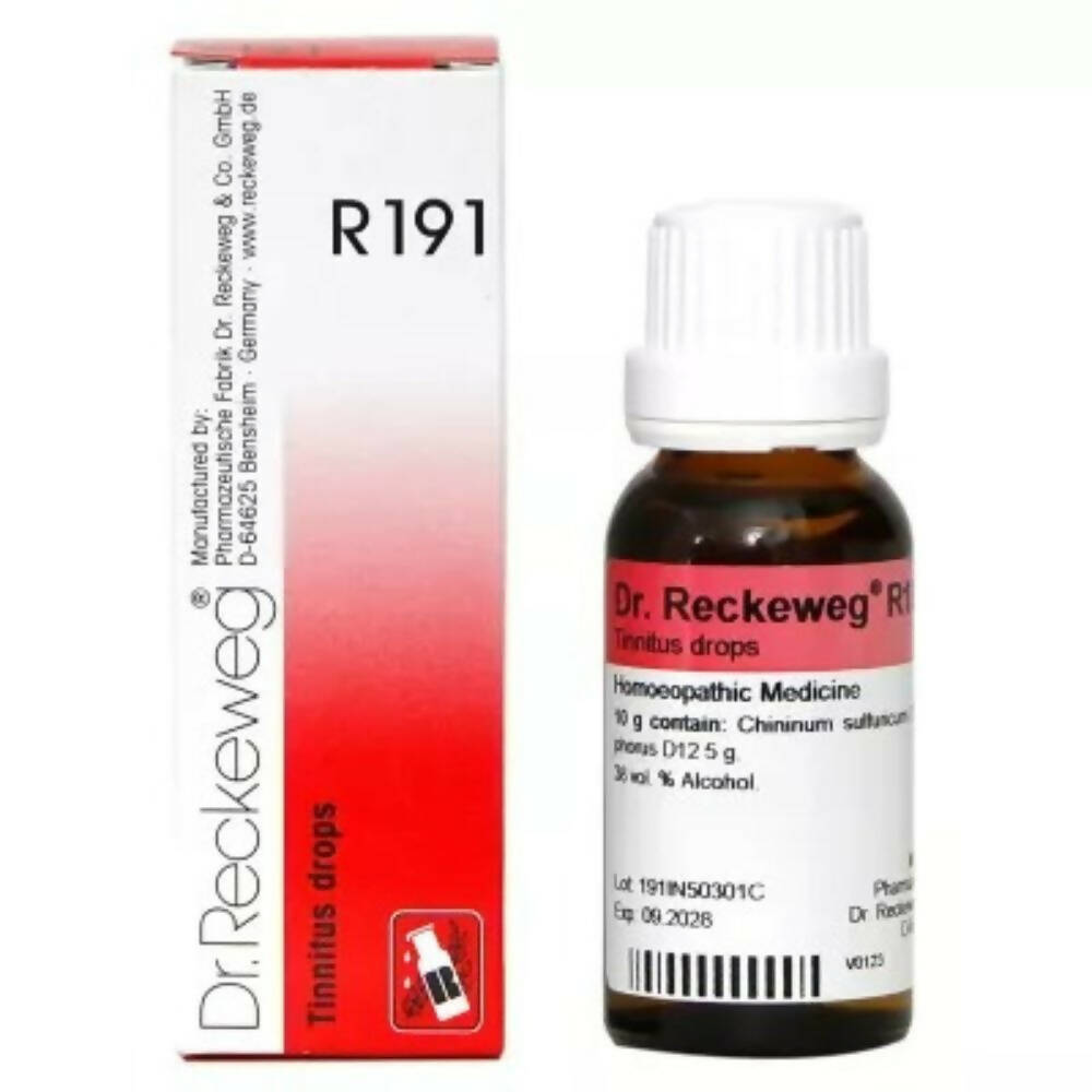 Dr. Reckeweg R191 -Tinnitus Drops - Indyancart