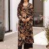 Indyancart IE Women Ethnic Motifs Printed Regular Beads and Stones Kurta with Palazzos