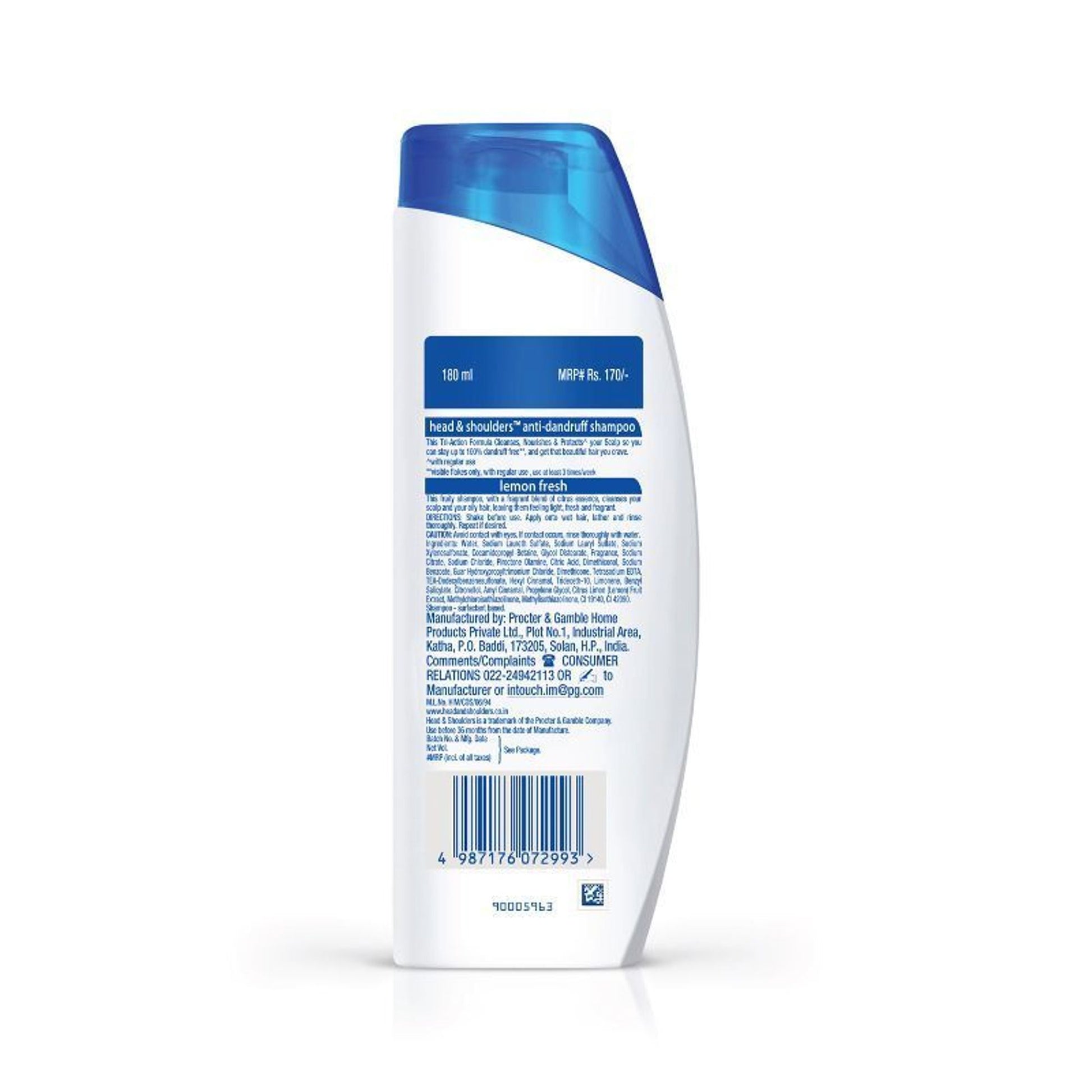 Head & Shoulders Anti Dandruff Lemon Fresh Shampoo