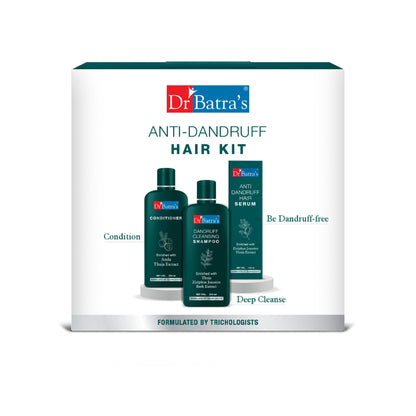 Dr Batras Anti-Dandruff Hair Shampoo Kit, Sutiable For Both Boys & Girls