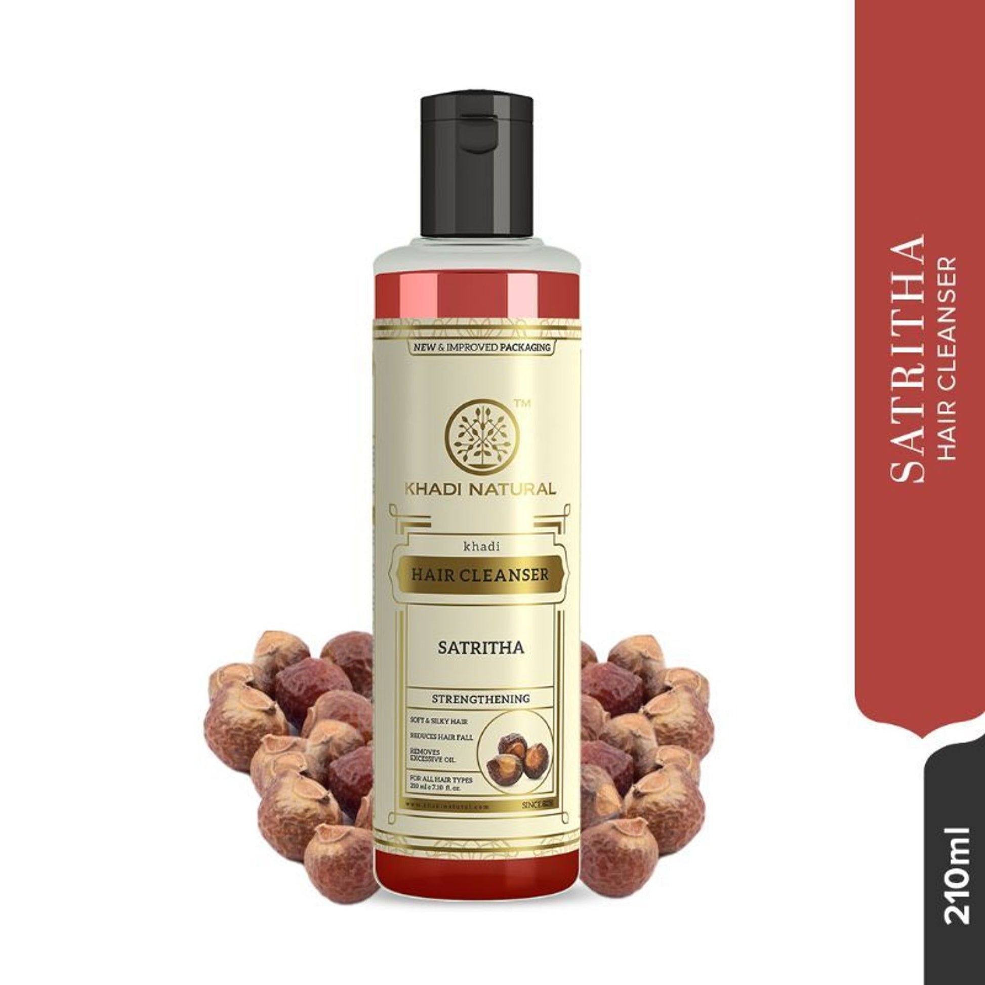 Khadi Natural Satritha Hair Cleanser/Shampoo Nourishes & Strengthen Hair