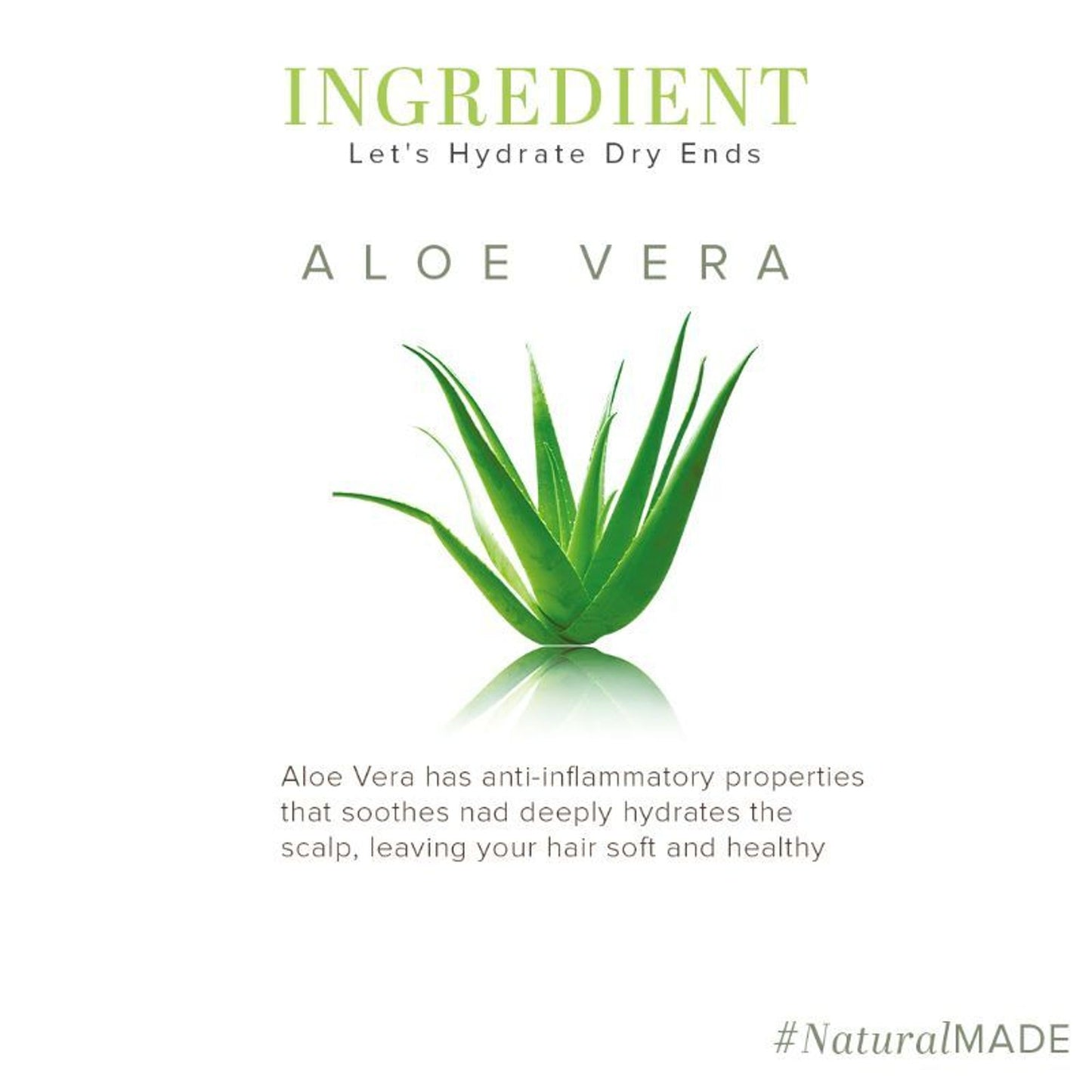Khadi Natural Aloevera Hair Cleanser/Shampoo Repairs Dead Skin Cells