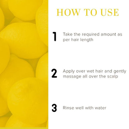 Khadi Natural Honey & Lemon Hair Cleanser (Shampoo) Reduce Dandruff
