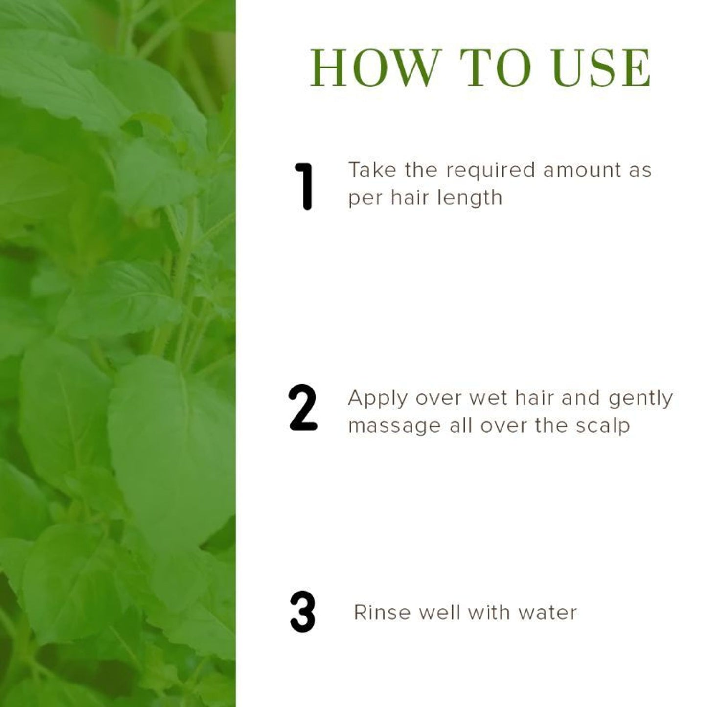 Khadi Natural Heena & Tulsi Extra Conditioning Hair Cleanser (Shampoo) Reduce Hair Fall