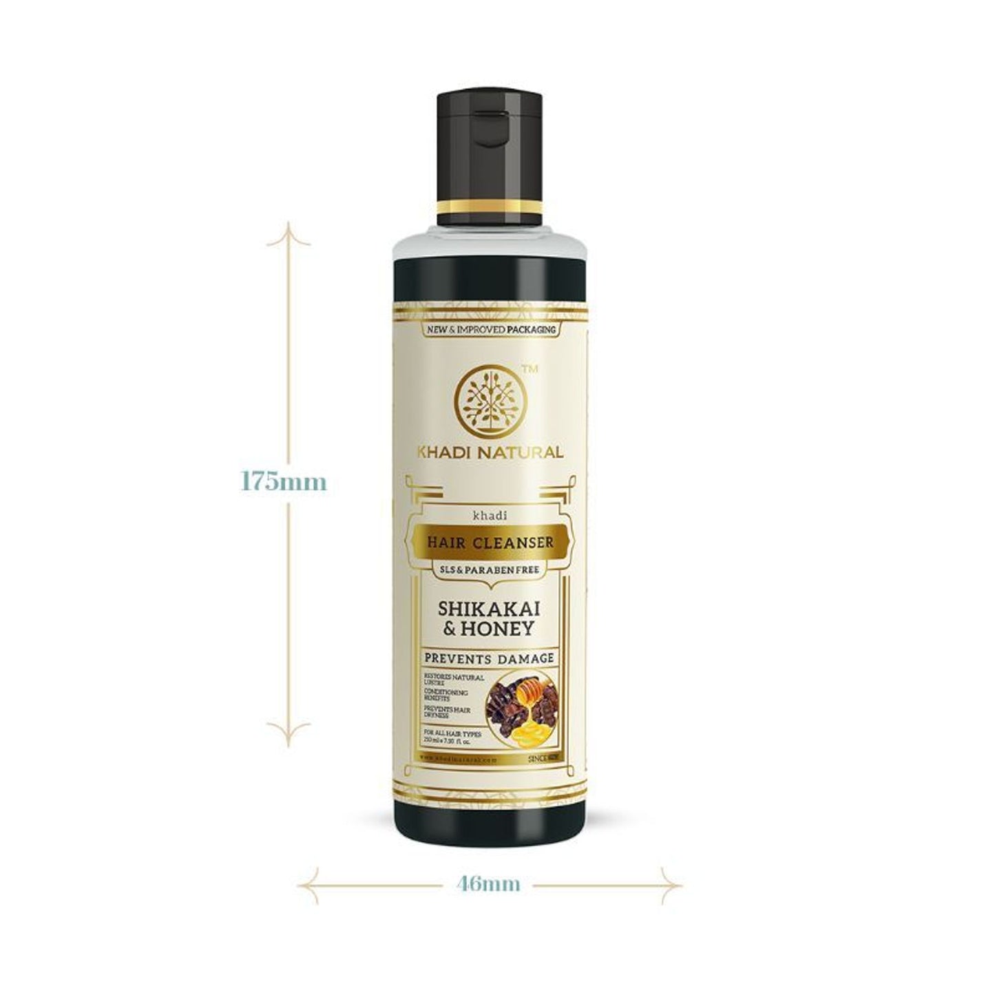 Khadi Natural Shikakai & Honey Hair Cleanser/Shampoo Stimulating Hair Growth