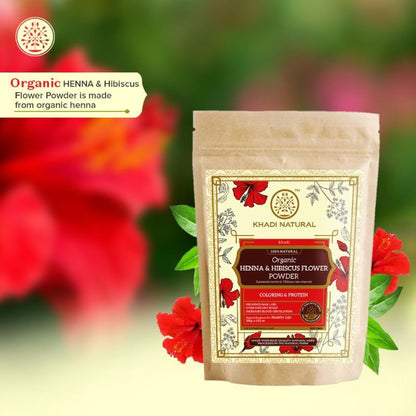 Khadi Natural Hibiscus Flower Organic Powder hair Condition