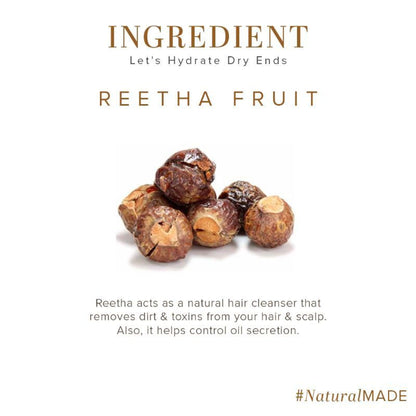 Khadi Natural Reetha Fruit Organic Powder Conditiner & Exfoliaator