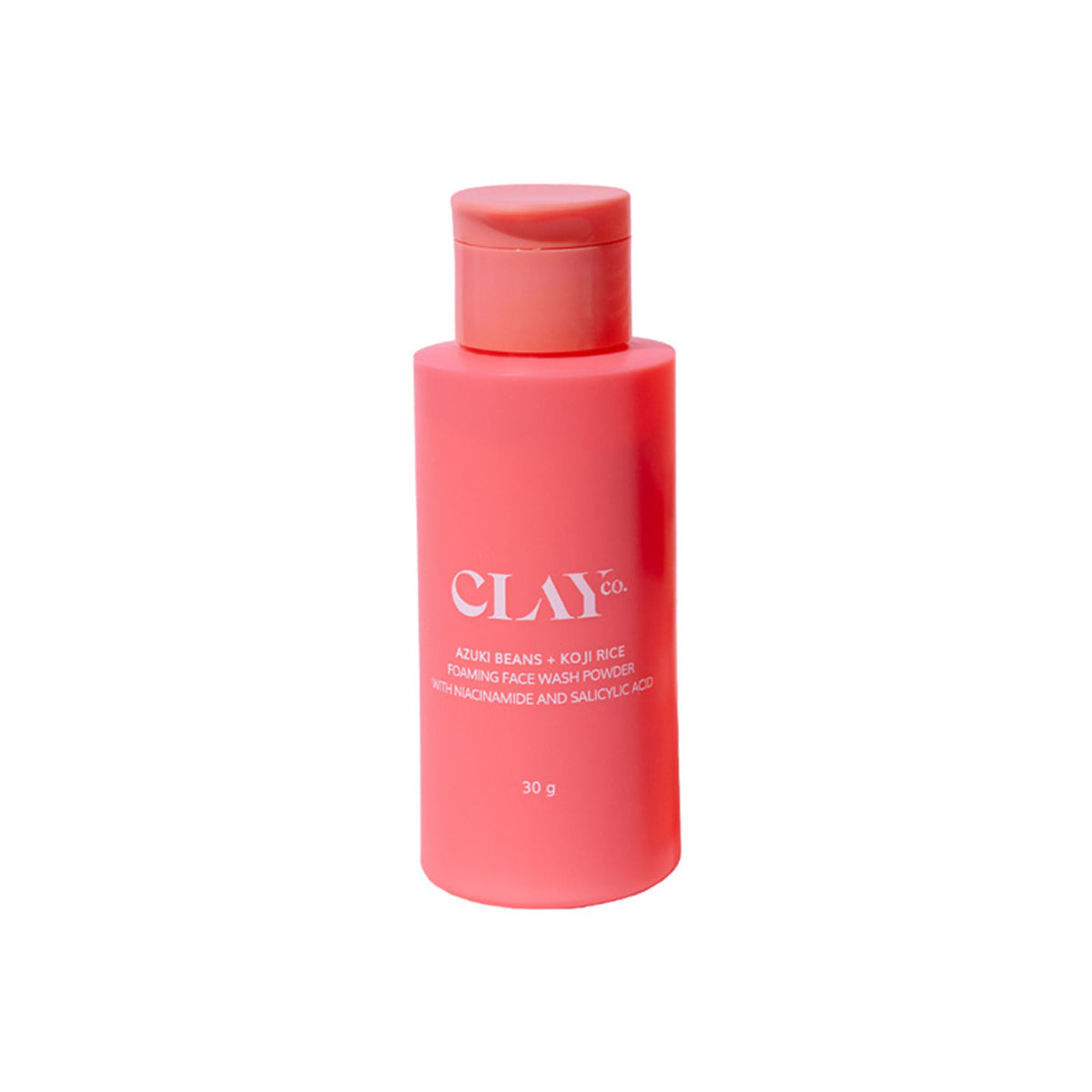 Clayco Face Wash Powder With Azuki Beans, Koji Rice, Salicylic Acid & Niacinamide - Brighter Skin