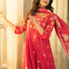 Dhiyona IE Women Floral Printed Cotton Kurta with Pyjama & Dupatta