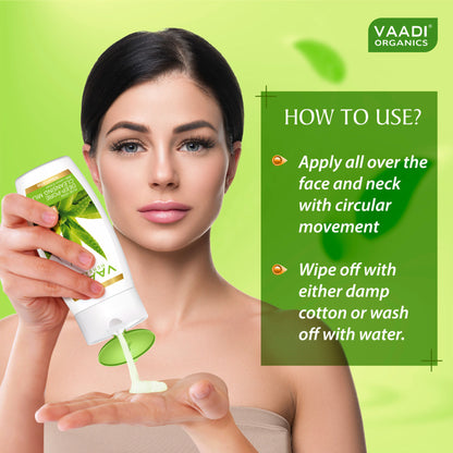 Vaadi Herbals Value Pack Of 3 Aloevera Deep Pore Cleansing Milk With Lemon Extract
