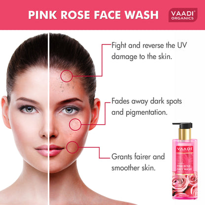 Vaadi Herbals InstaGlow Pink Rose Face Wash