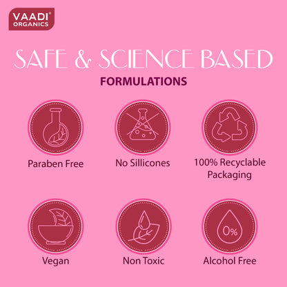 Vaadi Herbals InstaGlow Pink Rose Face Wash