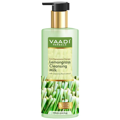 Vaadi Herbals Lemongrass Cleansing Milk with Liquorice Root Extract