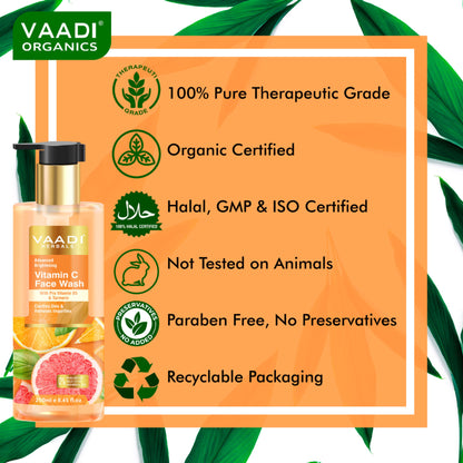 Vaadi Herbals Advanced Brightening Vitamin C Face Wash