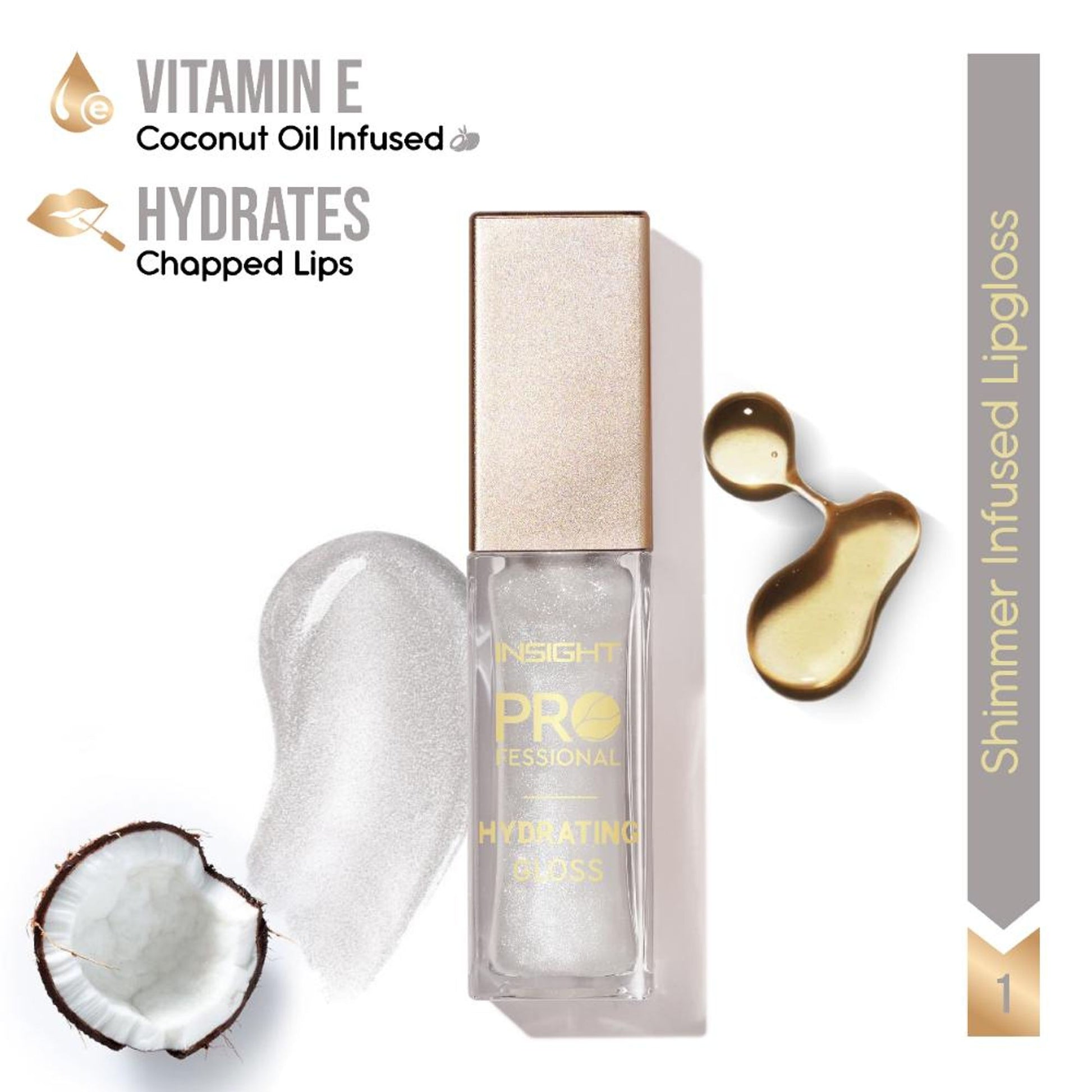 Insight Professional Hydrating Gloss - Snow Flake