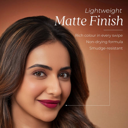 Just Herbs Herb-Enriched Matte Liquid Lipstick - Pack of 10
