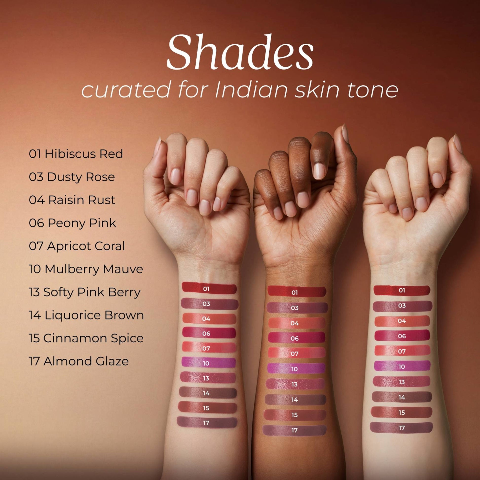 Just Herbs Herb-Enriched Matte Liquid Lipstick - Pack of 10
