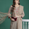 Dhiyona IE Ethnic Motifs Embroidered Kurta with Trousers & Dupatta