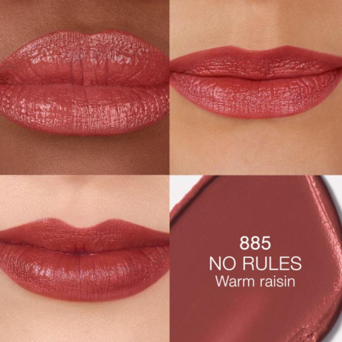 NARS Explicit Lipstick in No Rules shade, featuring a sleek tube and the lipstick partially twisted up, showcasing its bold color.