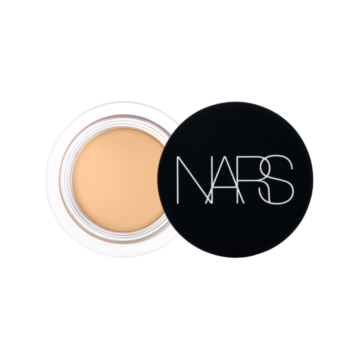 NARS Soft Matte Complete Concealer in Ginger shade, featuring a sleek tube and applicator for flawless under-eye coverage.