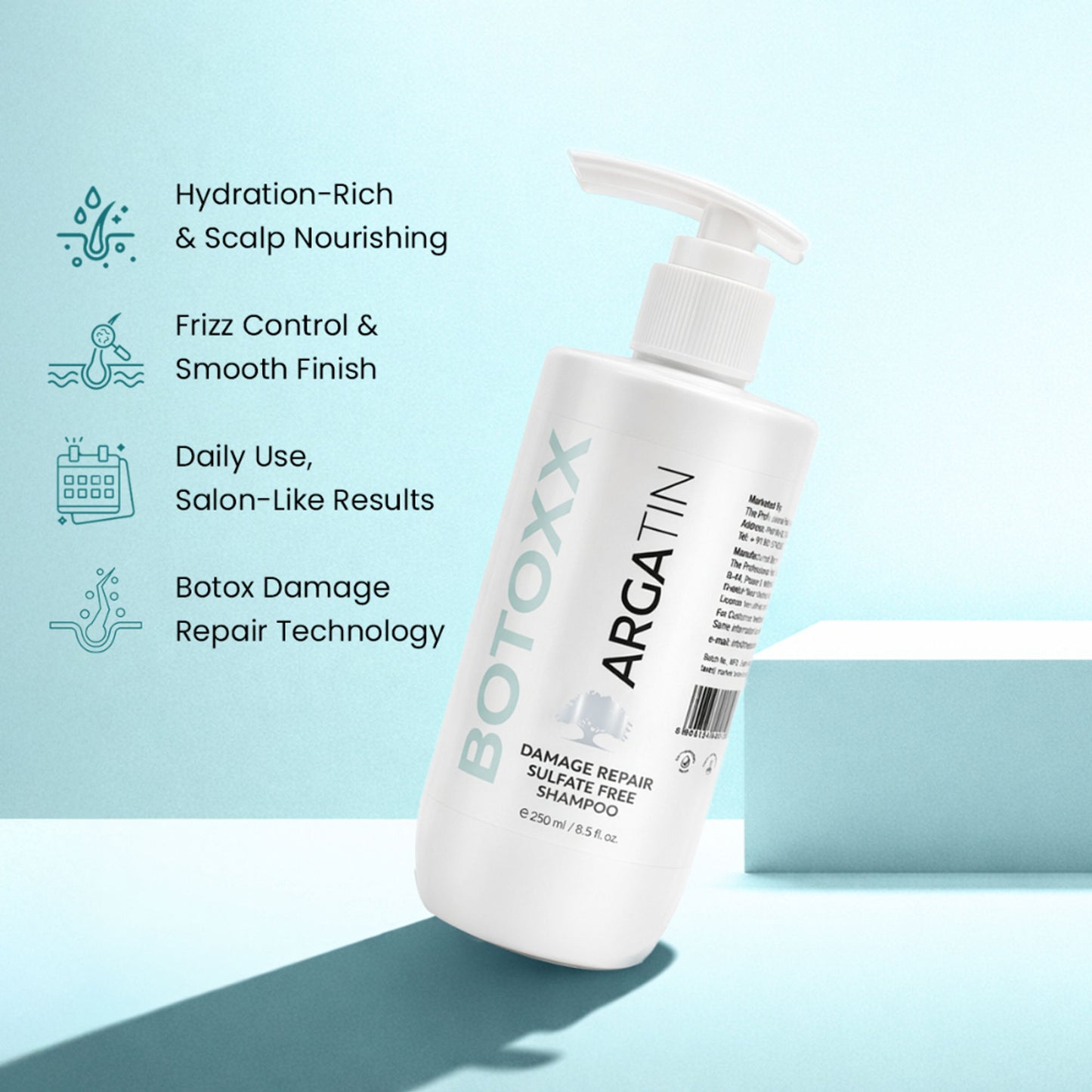 Argatin Botox Damage Repair Sulfate Free Shampoo