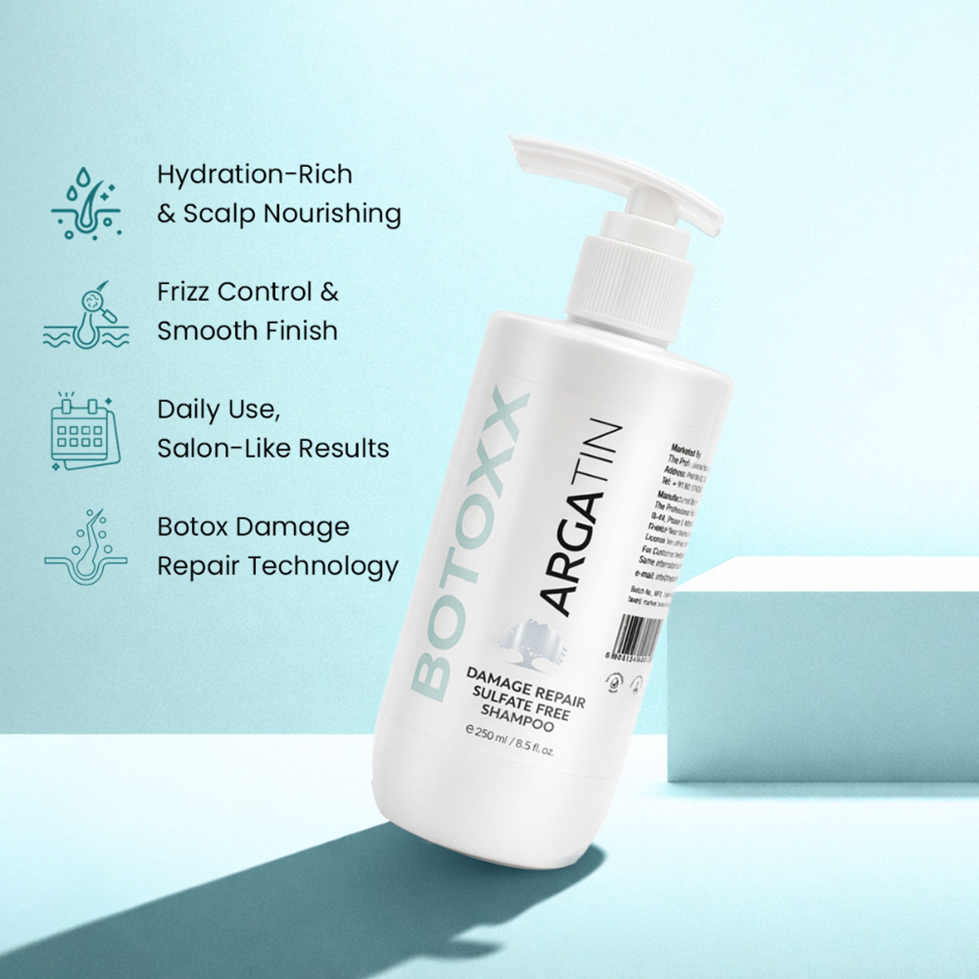 Argatin Botox Damage Repair Sulfate Free Shampoo