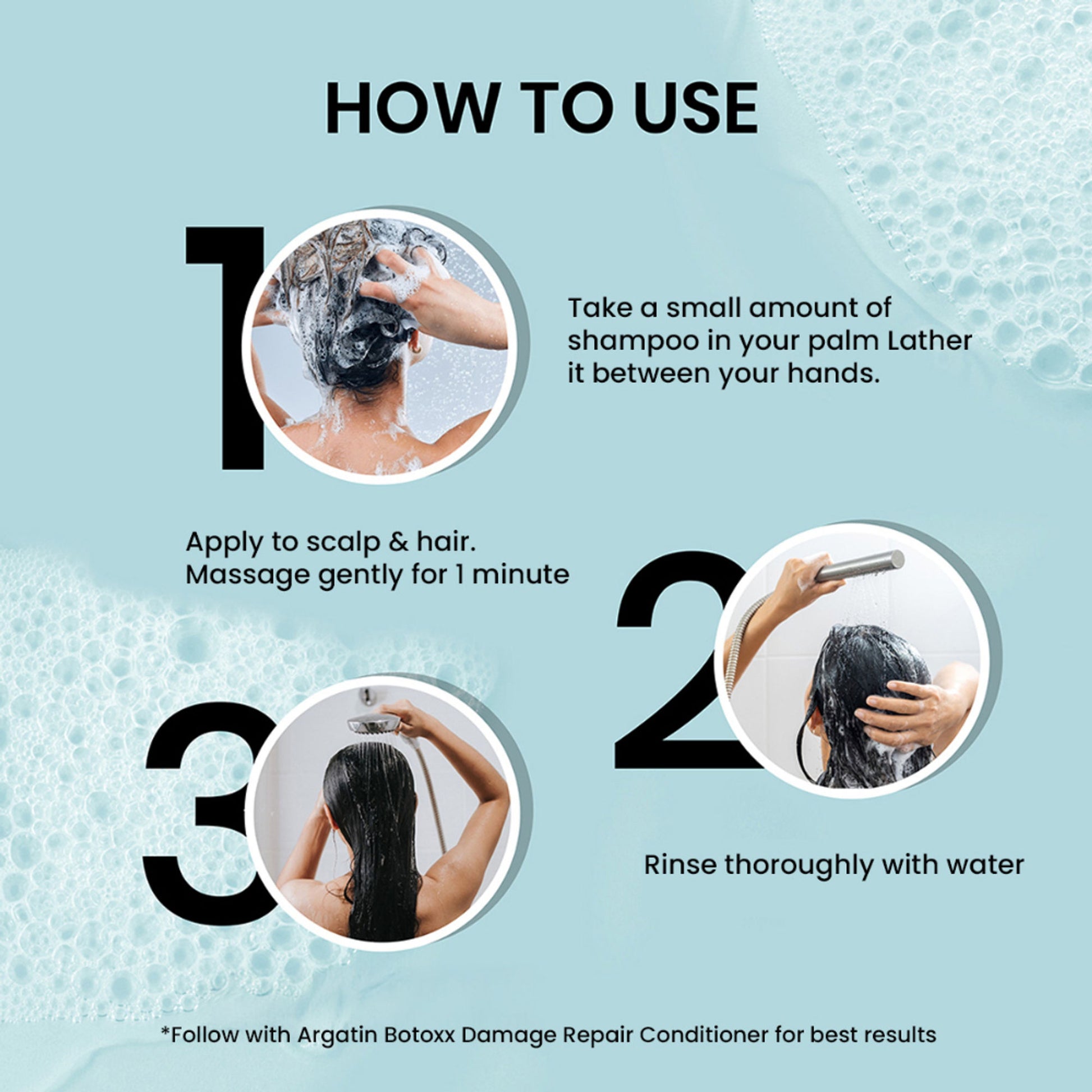 Argatin Botox Damage Repair Sulfate Free Shampoo