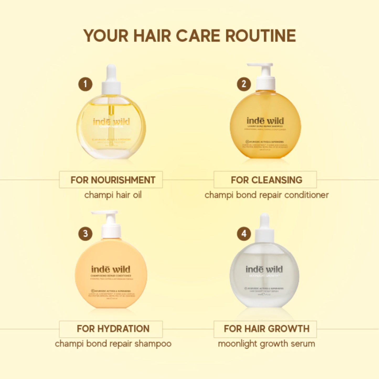 inde wild Moonlight Scalp Serum With Moringa, Bhringraj & Amla For Maintaining Healthy Scalp