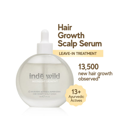 inde wild Moonlight Scalp Serum With Moringa, Bhringraj & Amla For Maintaining Healthy Scalp