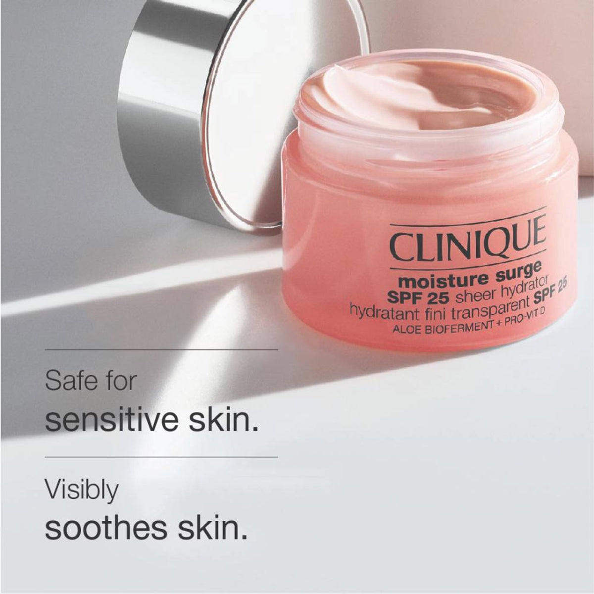 Clinique Moisture Surge SPF 25 Sheer Hydrator(Moisturiser + Sunscreen)