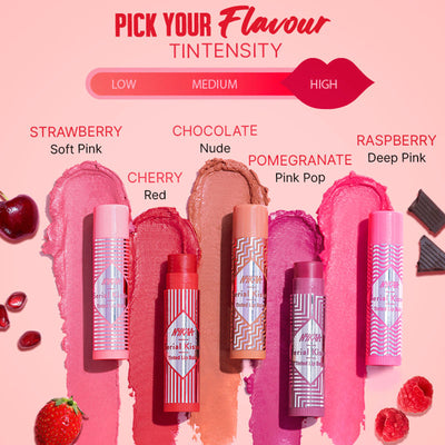 Nykaa Serial Kisser Moisturising Tinted Lip Balm With Shea Butter & Vitamin E - Chocolate