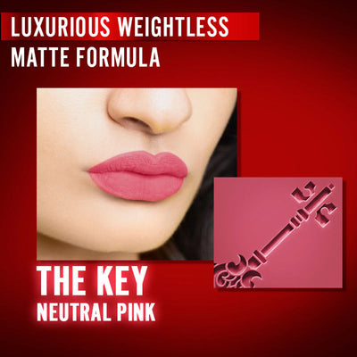 Nykaa Matte Tattoo Liquid Lipstick - The Key - Neutral Pink