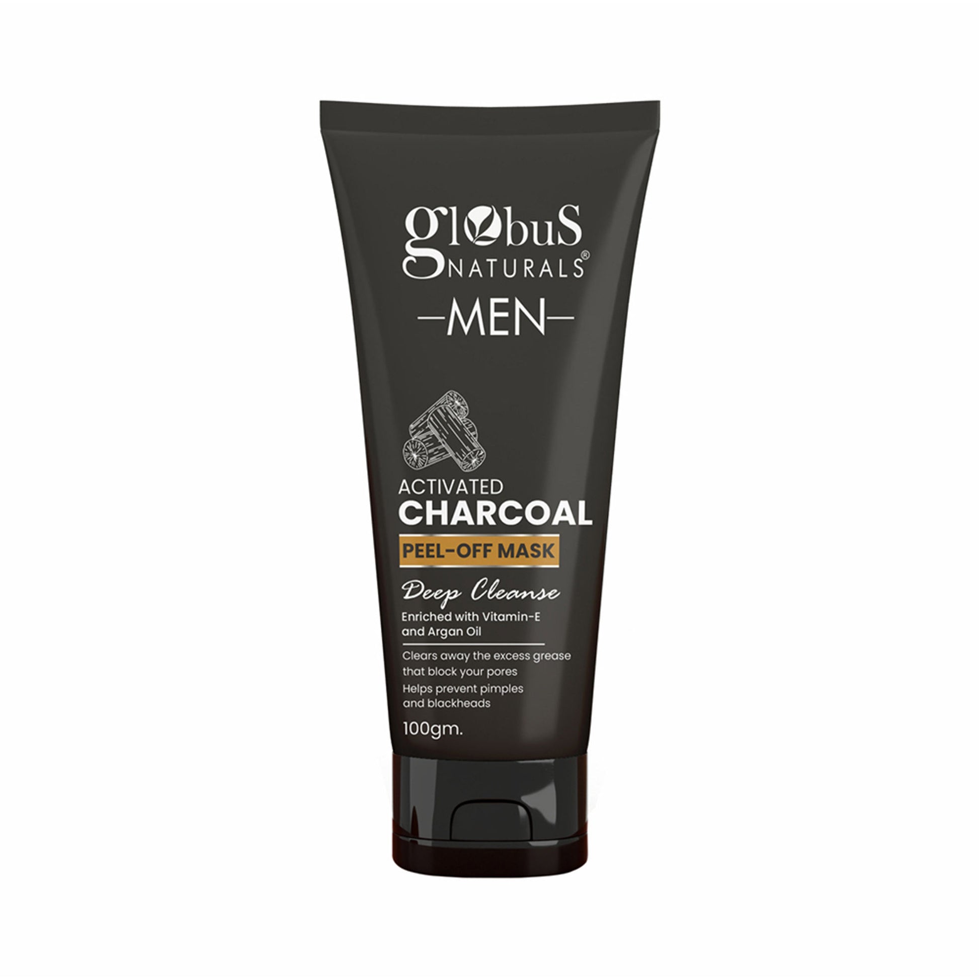 Globus Naturals Men Activated Charcoal Peel Off Mask