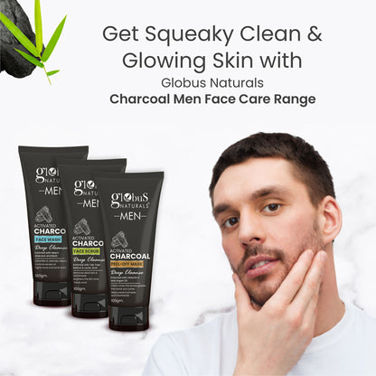 Globus Naturals Men Activated Charcoal Peel Off Mask