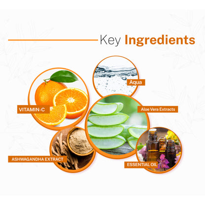 Love Earth Vitamin C Face Wash with Vitamin C Ashwgandha for Skin Hydration & Skin Radiance