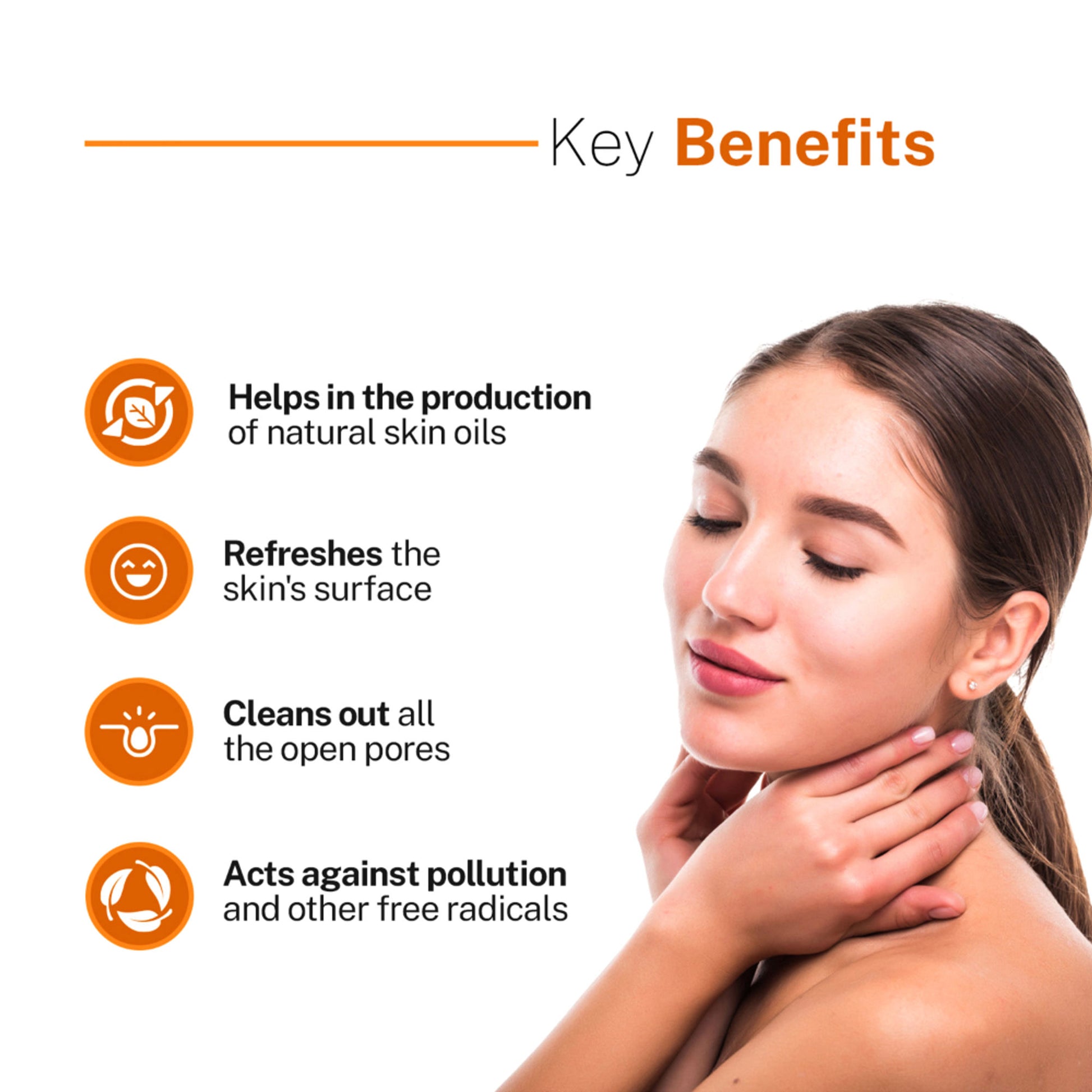 Love Earth Vitamin C Face Wash with Vitamin C Ashwgandha for Skin Hydration & Skin Radiance