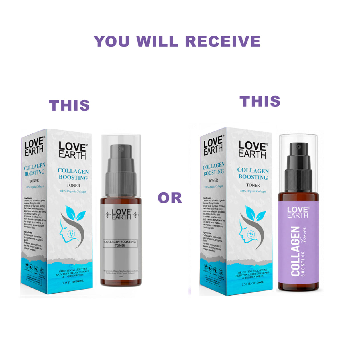 Love Earth Collagen Boosting Toner