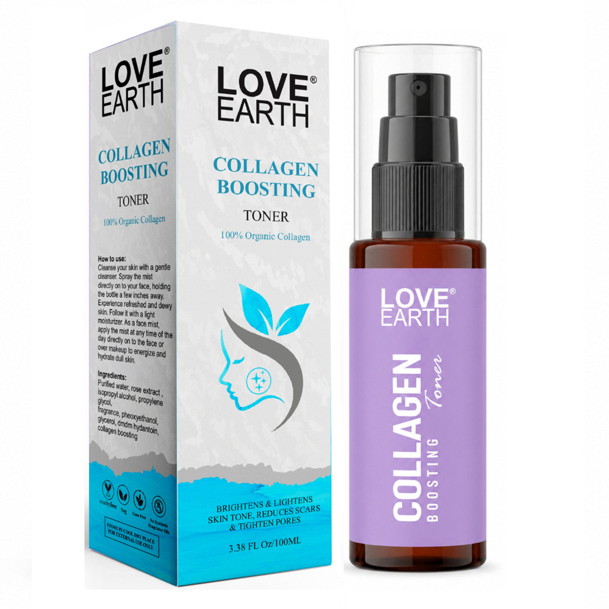 Love Earth Collagen Boosting Toner