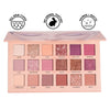 FASHION COLOUR 18 Color Eyeshadow Palette - Naughty Nude