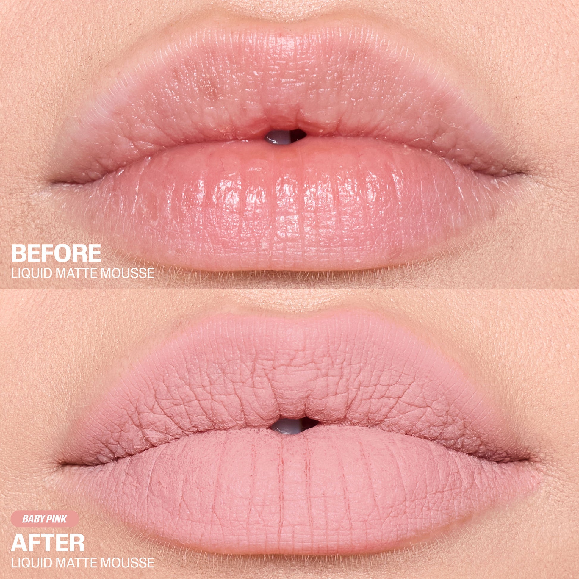 Huda Beauty Liquid Matte Mousse - Baby Pink