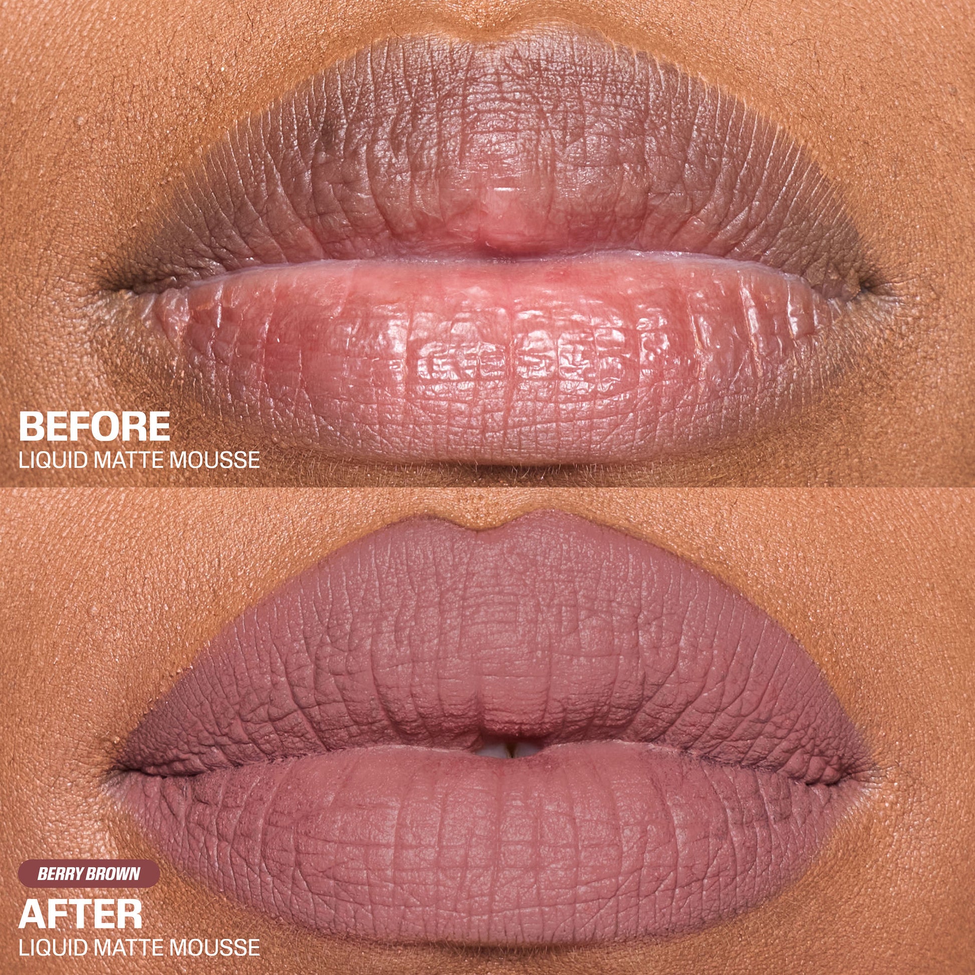 Huda Beauty Liquid Matte Mousse - Berry Brown