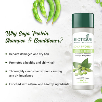 Biotique Bio Soya Protein Fresh Nourishing Shampoo
