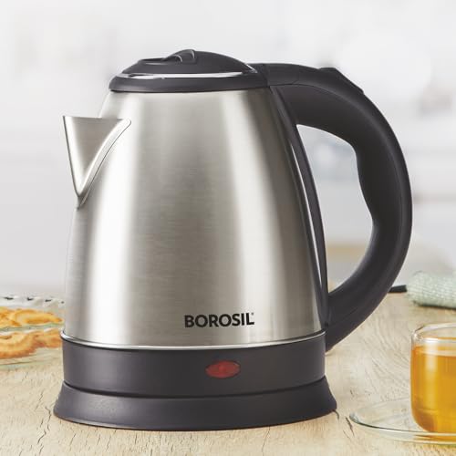 Borosil 1.5 L Stainless Steel Electric Kettle
