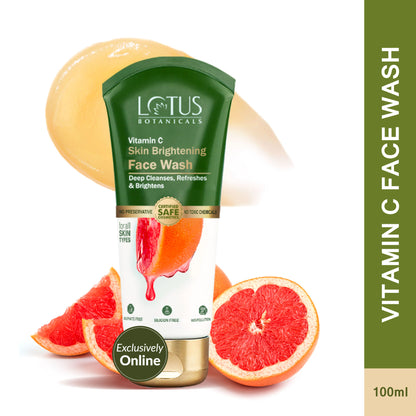 Lotus Botanicals Skin Brightening Face Wash