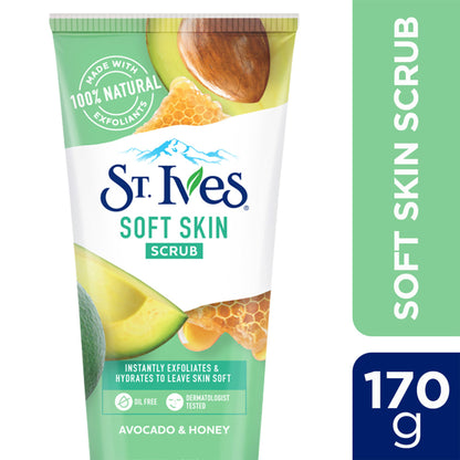 St. Ives Soft Skin Avocado & Honey Face Scrub