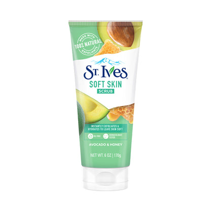 St. Ives Soft Skin Avocado & Honey Face Scrub